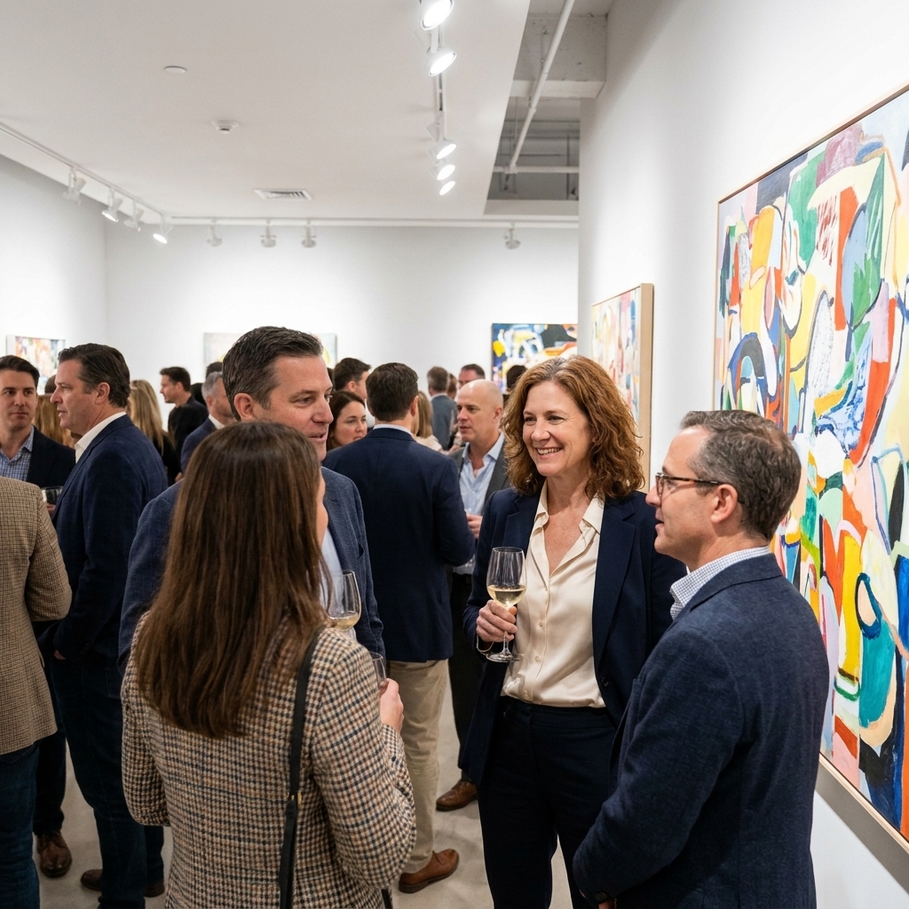 Gallery Opening Etiquette