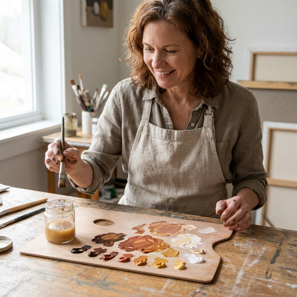 Oil vs. Acrylic for Classical Portraits